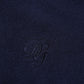 Blue Wool Knit Turtleneck Pullover Sweater