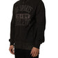 Brown Logo Print Full Zip Sweatshirt Sweater