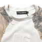 Multicolor Camo Patchwork Sweatshirt Sweater