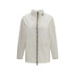 White Polyamide Shell Jacket