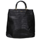 Black Leather Handbag