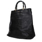 Black Leather Handbag