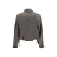 Brown Wool Oves Aries Bomber