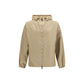 Beige Nylon Shell Jacket