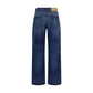 Blue Cotton Jeans Denim