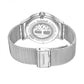 Gray Stainless Steel Dress Watch