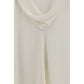 Beige Silk Blouse
