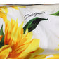 Yellow Nylon Sunflower Bikini Bottom Swimwear