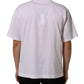 White Metal DG Logo Short Sleeves T-shirt