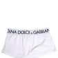 White Cotton Stretch Regular Boxer Underwear