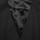 Black Wool Stretch Waistcoat Formal Vest
