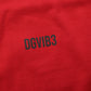 Red Cotton Graphic Print Crew Neck T-shirt