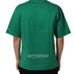 Green Cotton DGVIB3 Print Crew Neck T-shirt