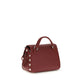 Bordeaux Calf Leather Bos Taurus Shoulder Bag