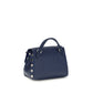 Blue Calf Leather Bos Taurus Shoulder Bag