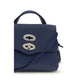 Blue Calf Leather Bos Taurus Shoulder Bag
