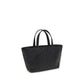 Gray Cotton Shoulder Bag