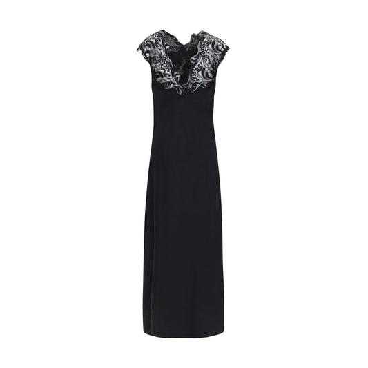 Black Silk Cocktail Dress