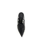 Black Calf Leather Bos Taurus Mules