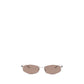 Silver Metal Sunglasses