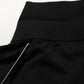 Black Cotton Collared Short Sleeves Polo T-shirt