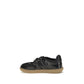 Black Polyester Ballet Flats