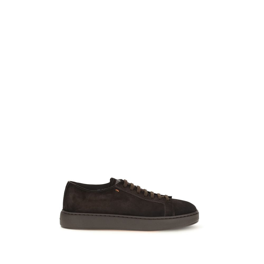 Brown Calf Leather Bos Taurus Sneakers