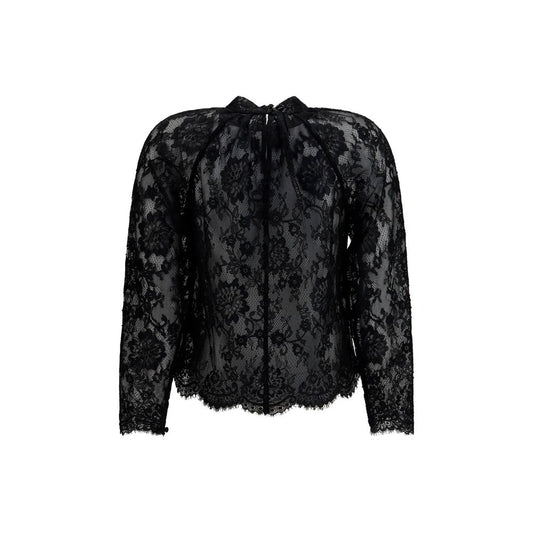Black Polyamide Blouse