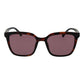 Brown Stainless Steel Sunglasses
