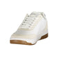 White Polyurethane Men's Sneaker