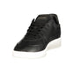 Black Polyurethane Men's Sneaker