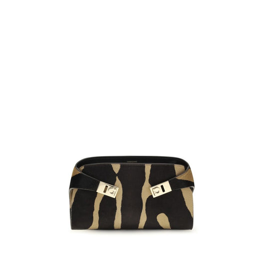Brown Hair Shoulder Bag
