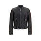 Black Buffalo Leather Bomber