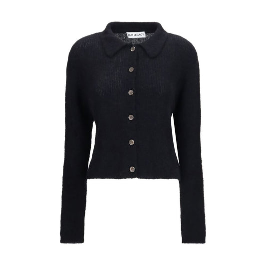 Black Alpaca Vicugna Pacos Polo Shirt