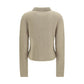 Beige Alpaca Vicugna Pacos Polo Shirt