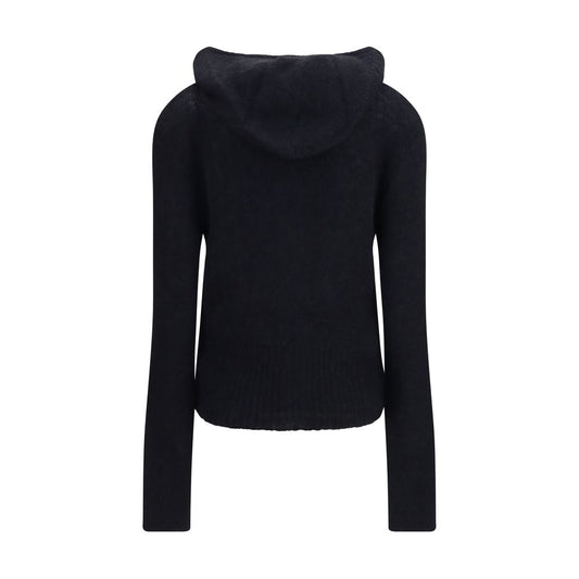 Black Alpaca Vicugna Pacos Hoodie