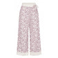 Purple Silk Women Pants