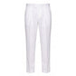 White Cotton Men Pant