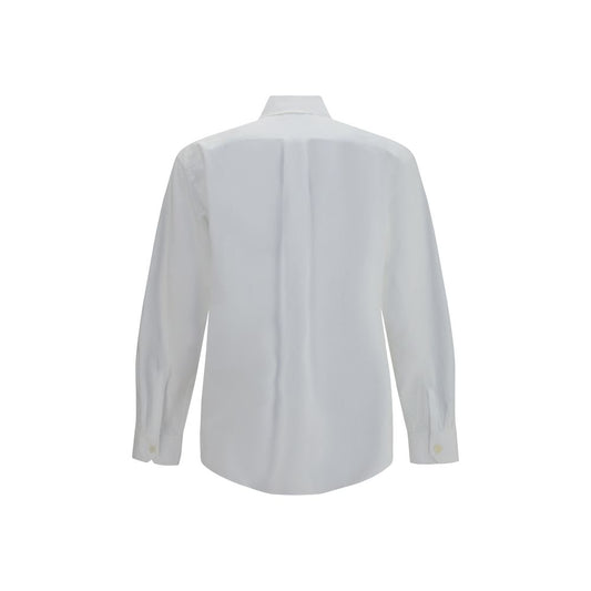 White Lyocell Dress Shirt