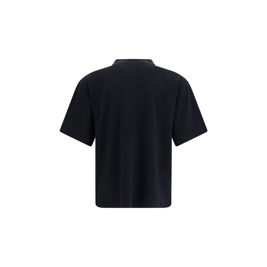 Black Cotton T-Shirt
