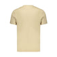 Beige Cotton Men's T-Shirt