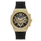 Black Synthetic Dress Watch