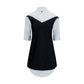 Black Wool Oves Aries Casual Dress