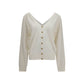 Beige Cashmere Cardigan