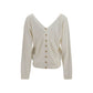 Beige Cashmere Cardigan