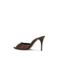 Brown Calf Leather Bos Taurus Mules