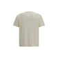 Beige Cotton T-Shirt