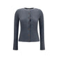 Gray Cashmere Cardigan