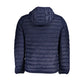 Blue Poliamide Men's Jacket