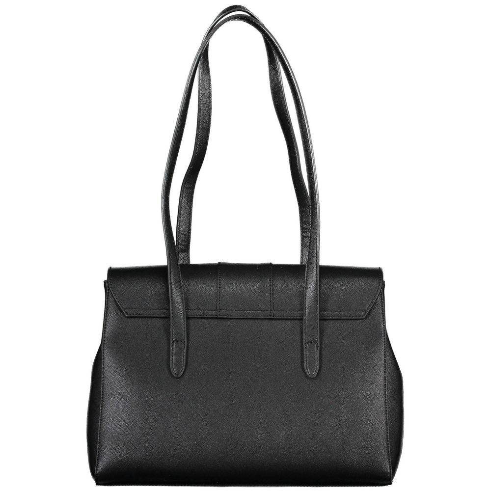 Nero Poliuretano Donna Bag